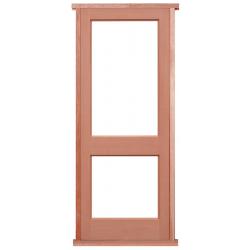 2XGG Hardwood Pre-hung Door Set (unglazed)